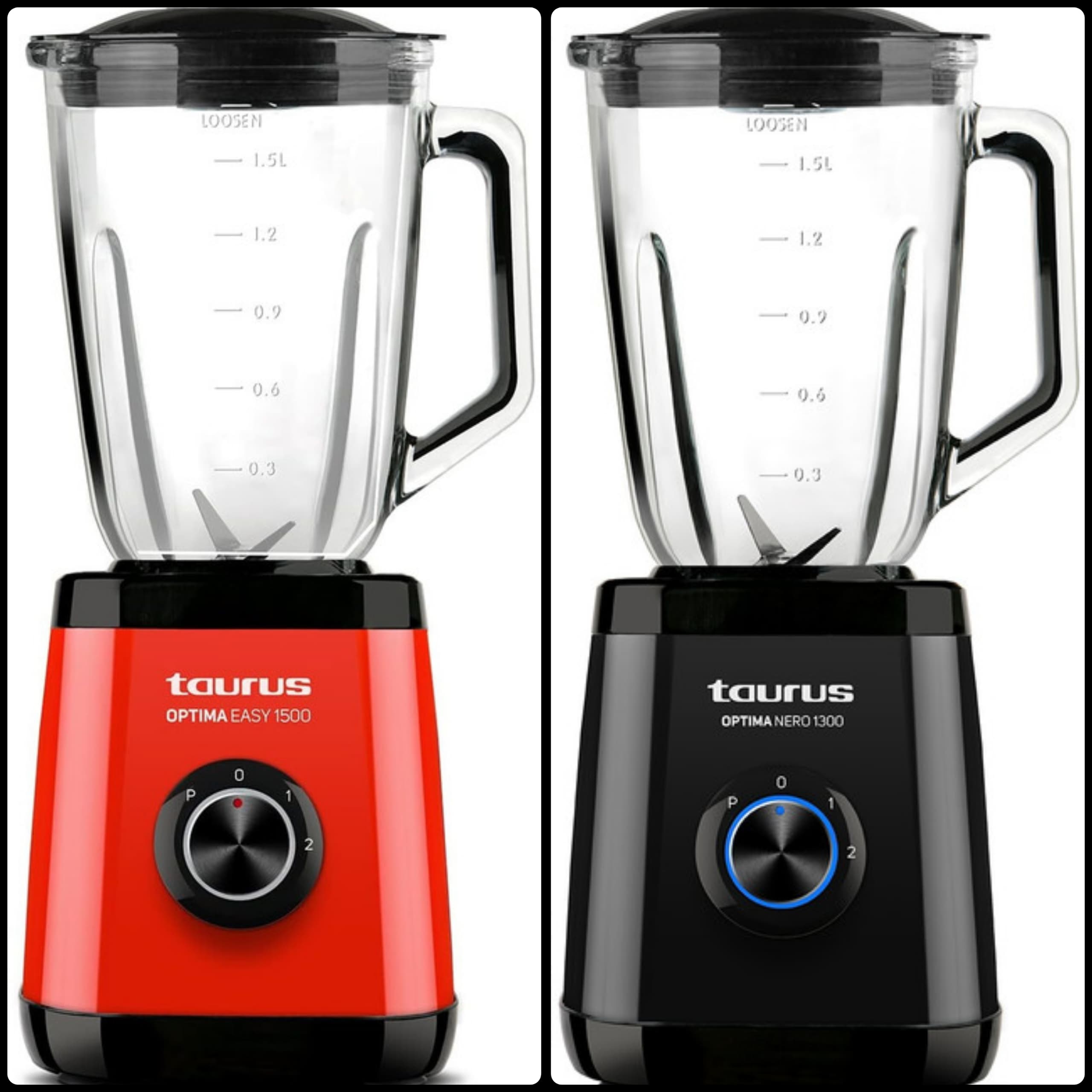 مخلوط کن یا( blender )تايروس اسپانیا (taurus) با ضمانت 18 ماه 1300 وات 4 رنگ 1300 وات - Image 5